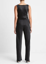 Fluid Satin Bias Pant