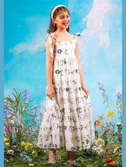 Freya embroidered maxi dress