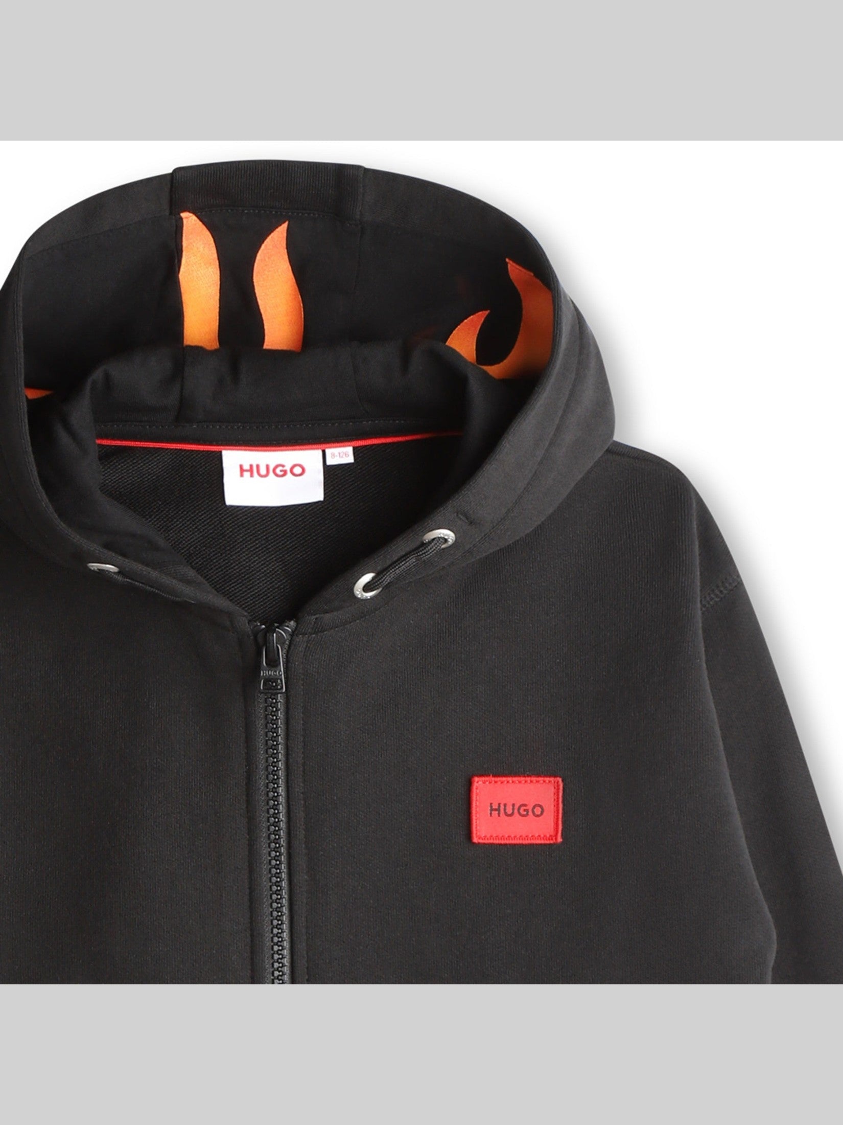 Hooded cardigan