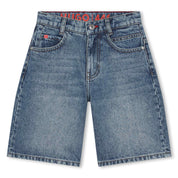 DENIM BERMUDA SHORTS