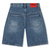 DENIM BERMUDA SHORTS