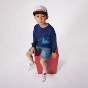 DENIM BERMUDA SHORTS