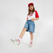 DENIM BERMUDA SHORTS