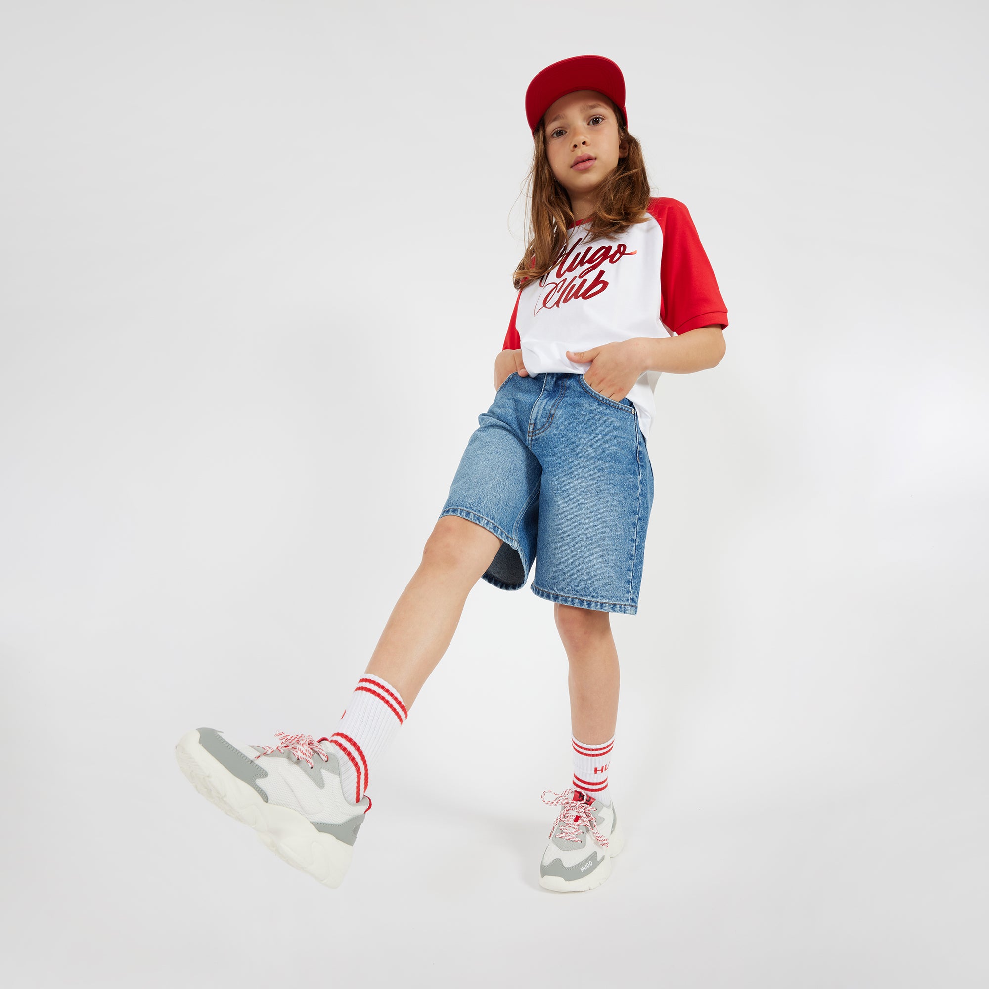 DENIM BERMUDA SHORTS