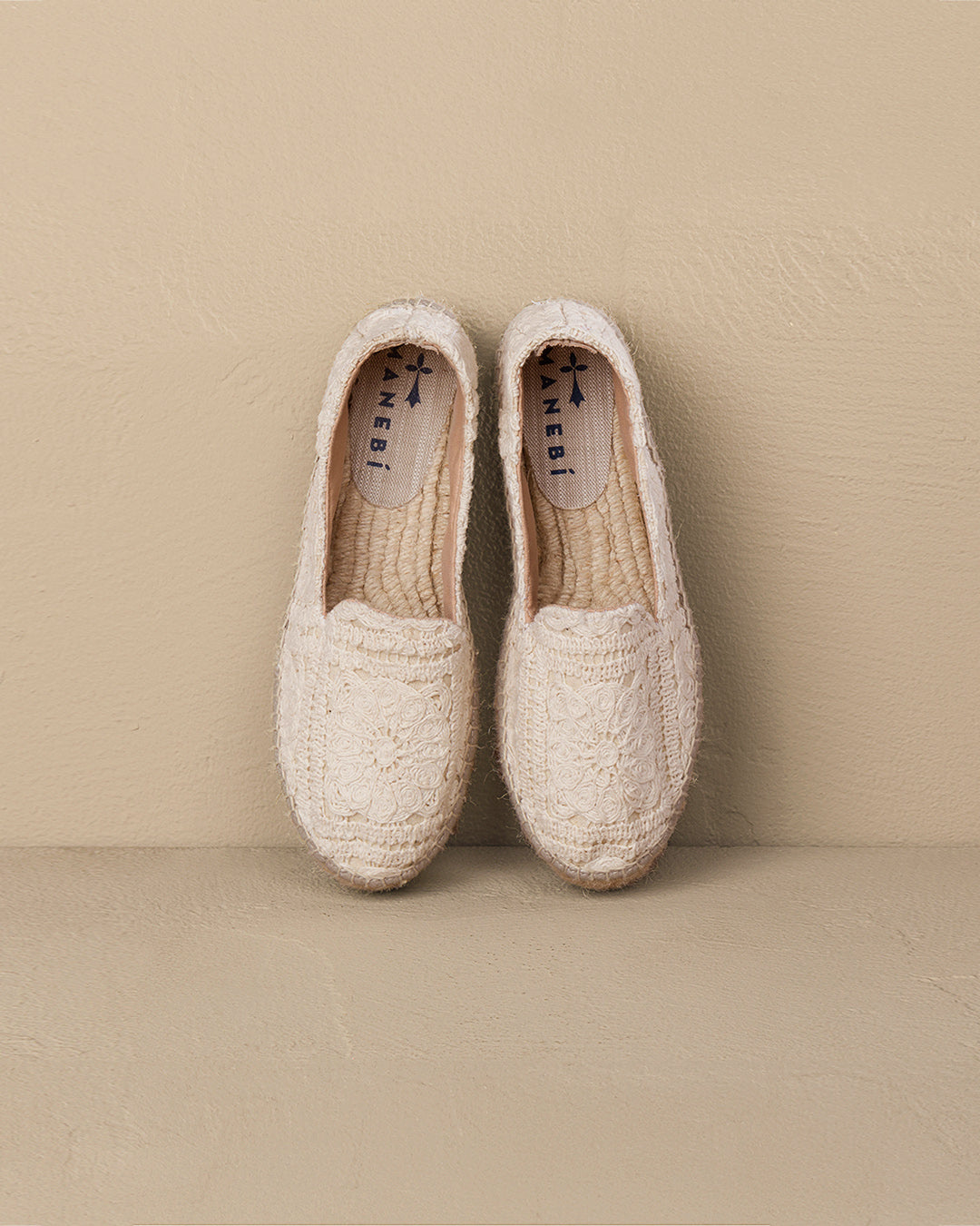Cotton Crochet Double Sole Espadrilles Yucatán