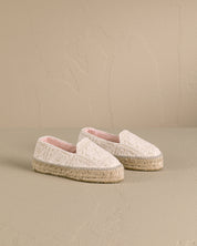 Cotton Crochet Double Sole Espadrilles Yucatán