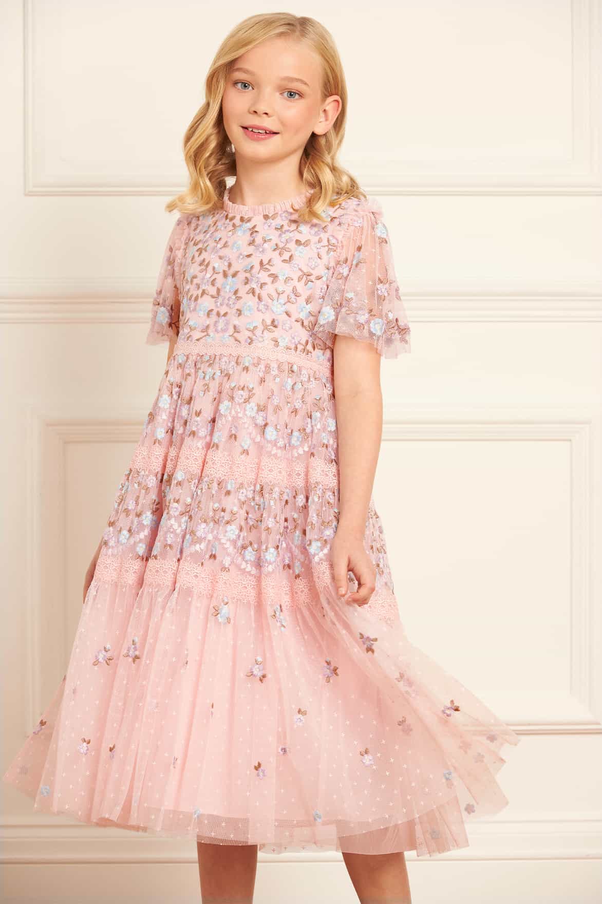 GARLAND RIBBON KIDS DRESS