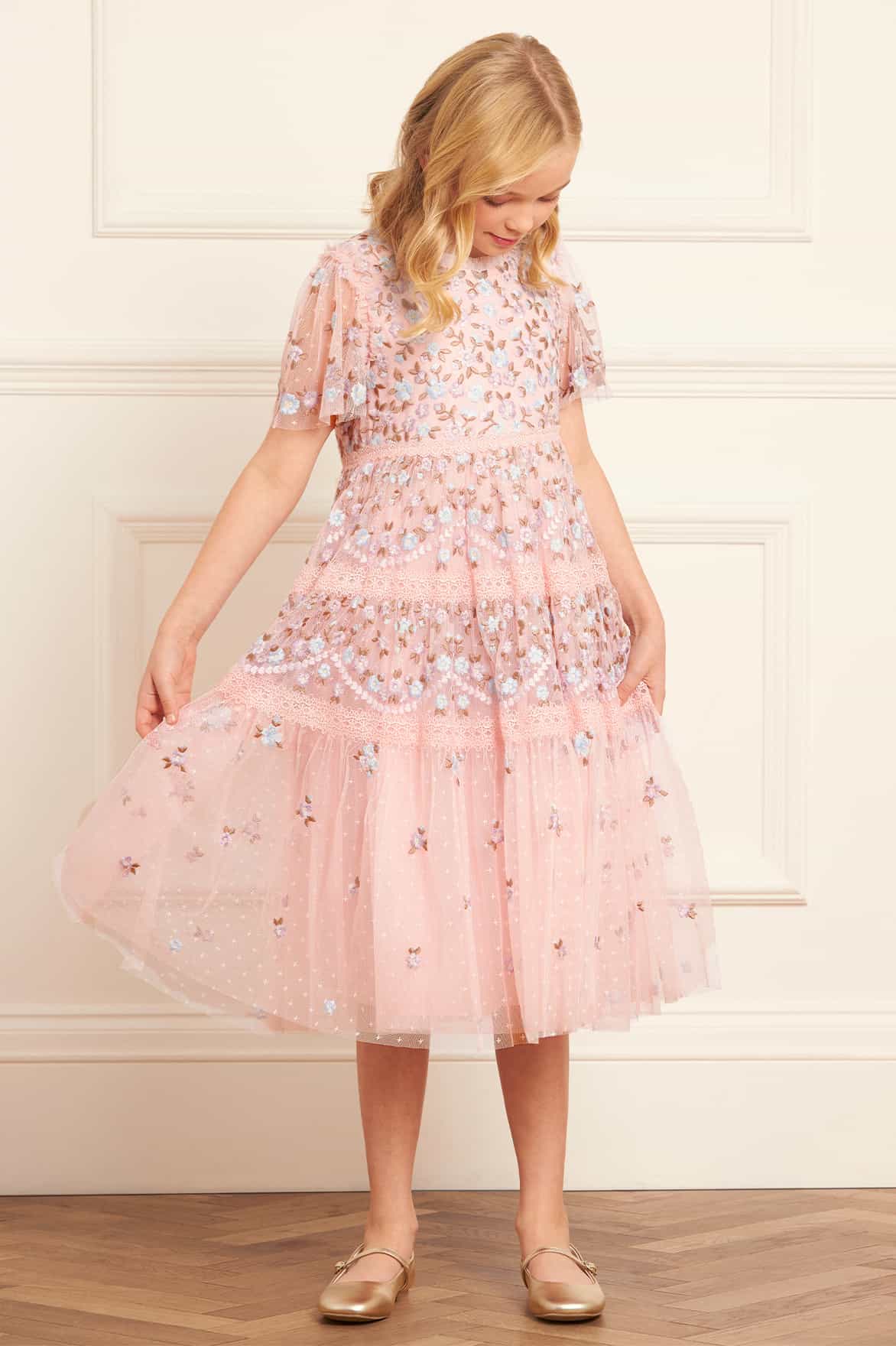 GARLAND RIBBON KIDS DRESS