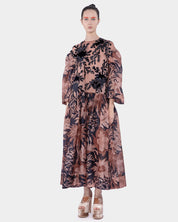 GIA MIX ORGANZA SILK AND ORGANZA PRINT WITH VELVET EMBROIDERY
APPLIQUÉ