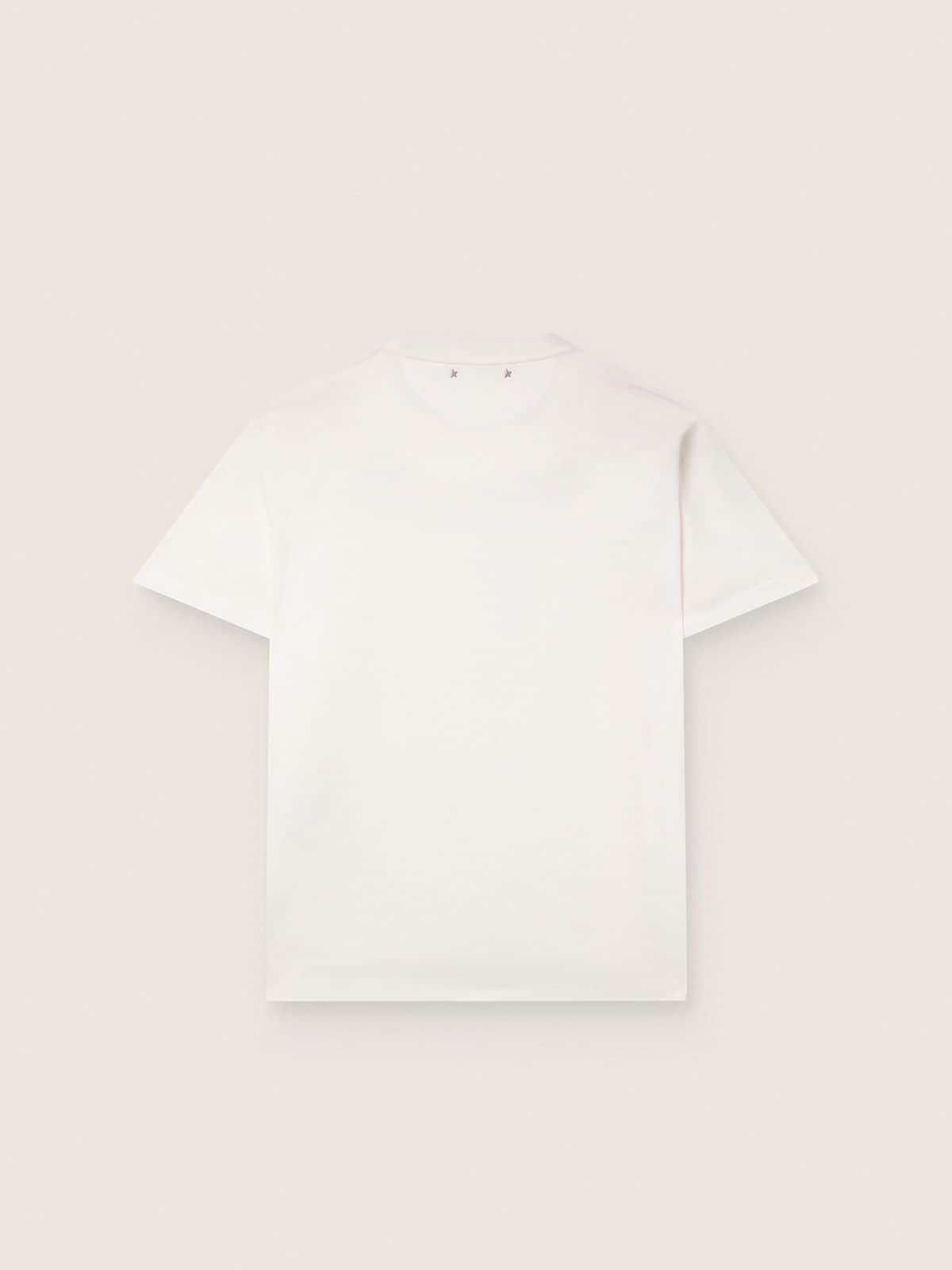 Journey m's t-shirt regular light cotton jersey contrast logo print