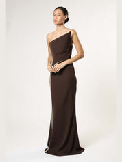 Brown dress – zain by zz
