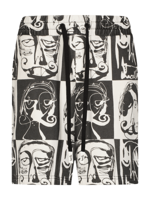 This is chess knit shorts
