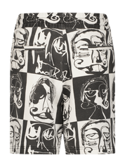 This is chess knit shorts