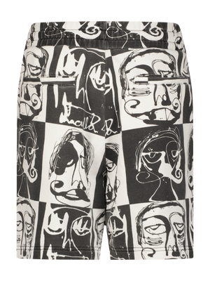 This is chess knit shorts