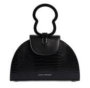 HAWAZEN  Black Croc Embossed