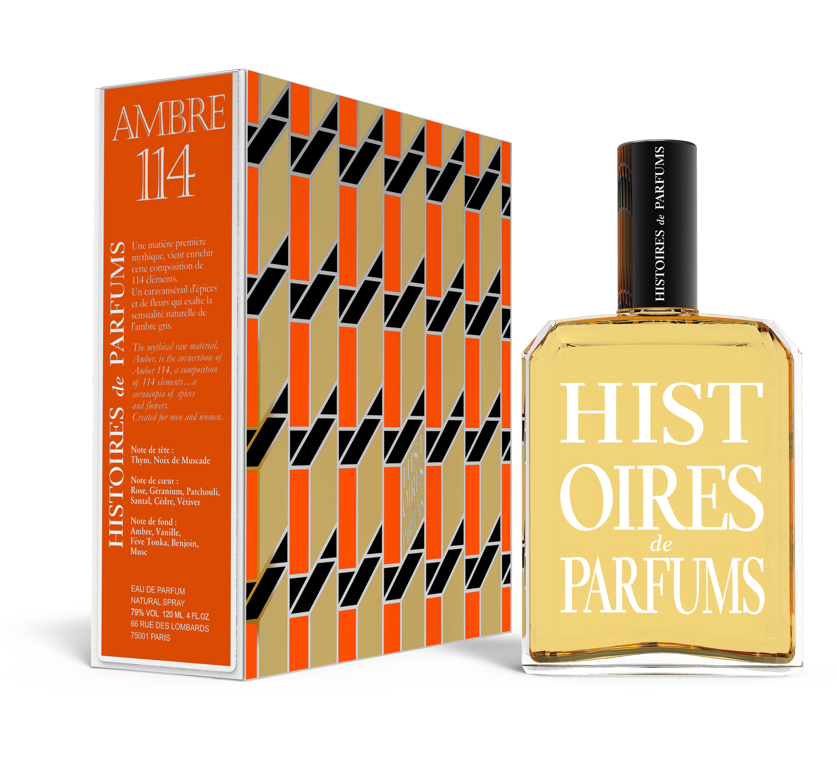 Histoires de parfum – ambre 114 eau de parfum  120 ml