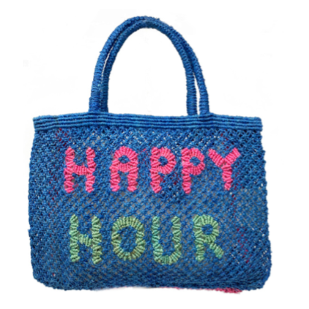 HAPPY HOUR JUTE BAG