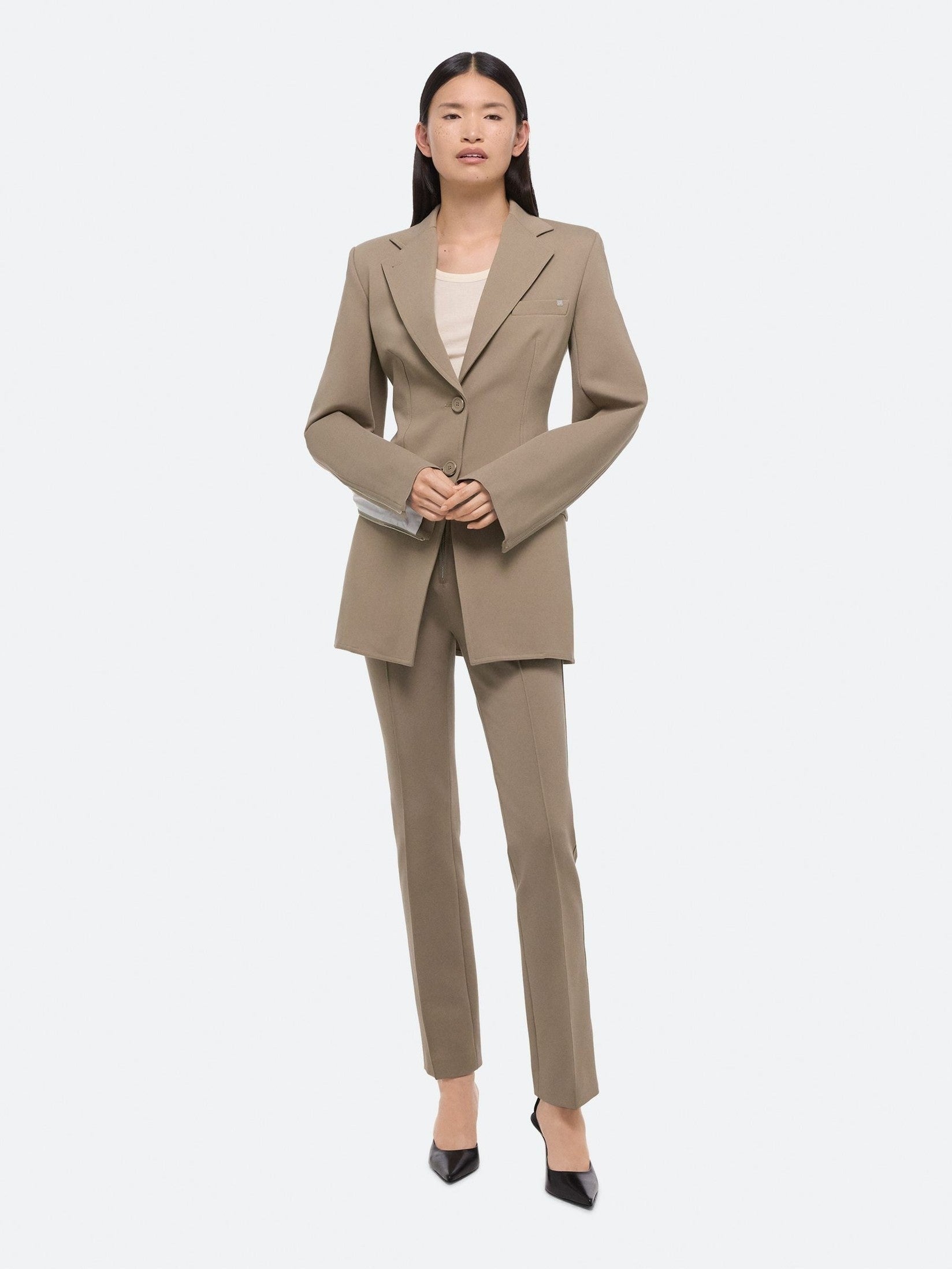 Waisted blazer