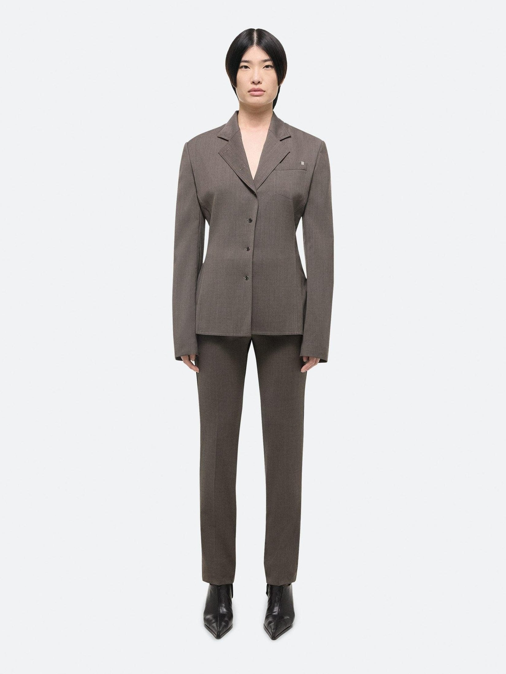 Combo suit shirt