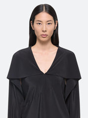 Scarf blouse