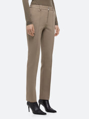 Slim zip pants
