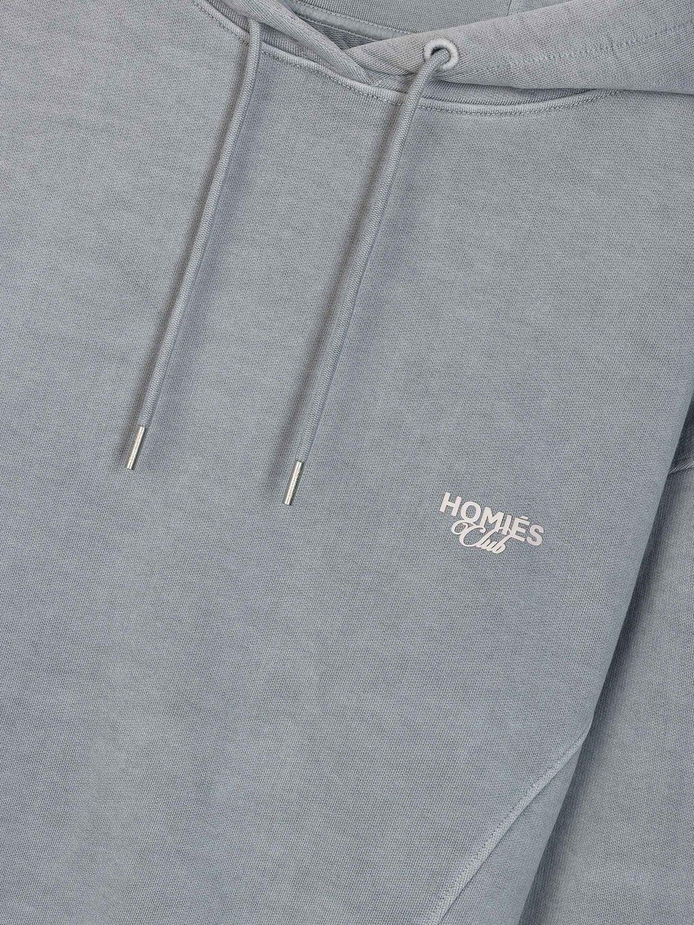 Homies club hoodie vintage light grey