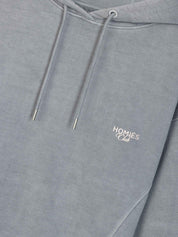 Homies club hoodie vintage light grey