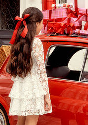 WONDERLAND EMBROIDERED DRESS