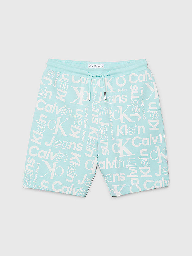 All-Over Logo Terry Jogger Shorts