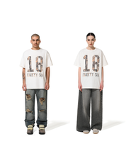 18 eigthysix white t-shirt