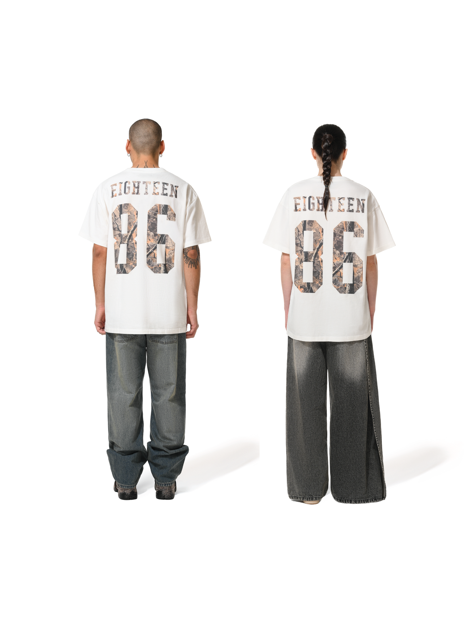18 eigthysix white t-shirt