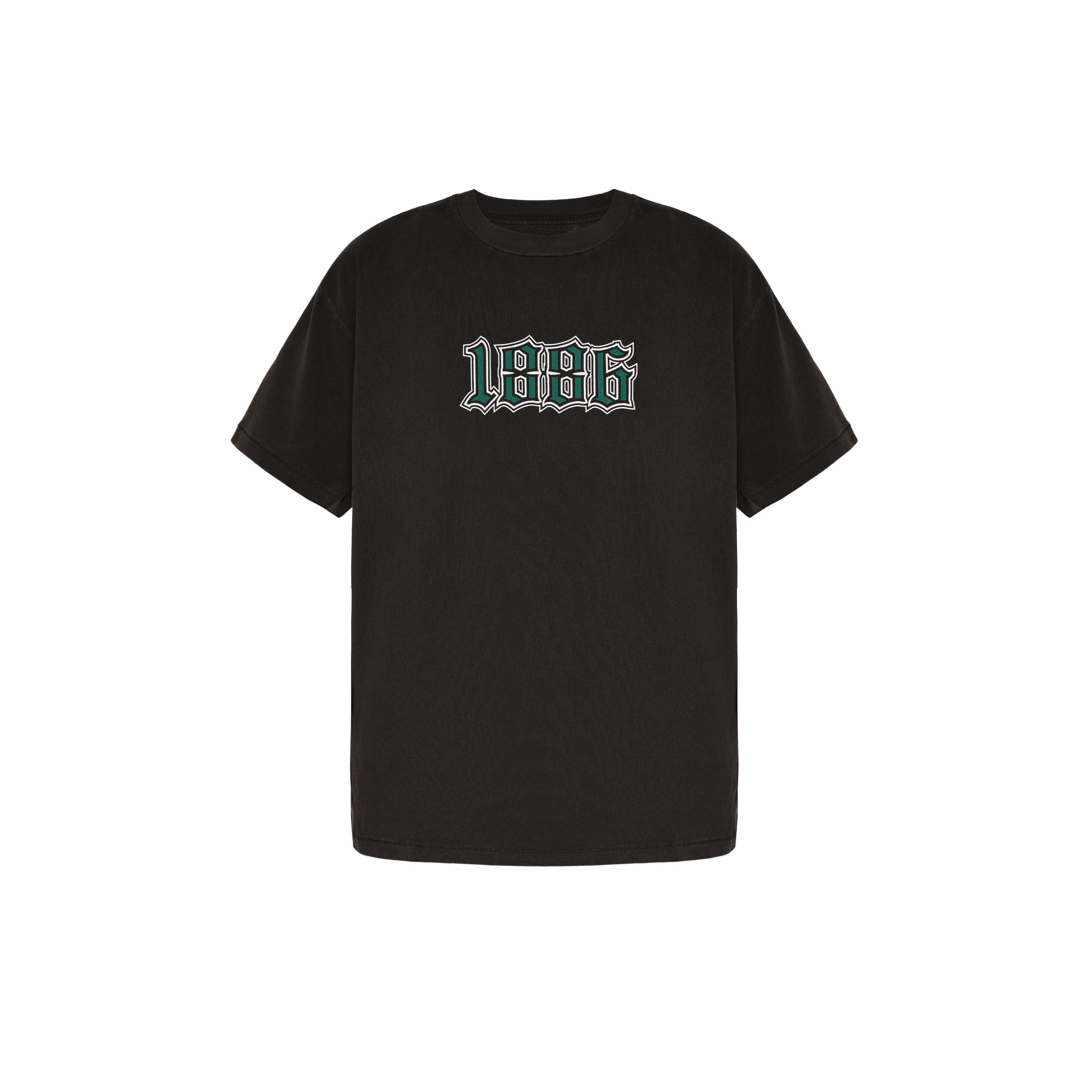 1886 SCRIPTED STORY T-SHIRT - DARK GREY