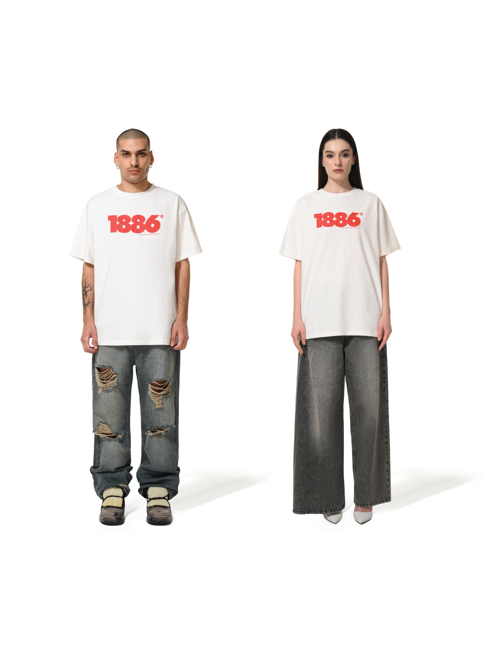 Red logo classic t-shirt