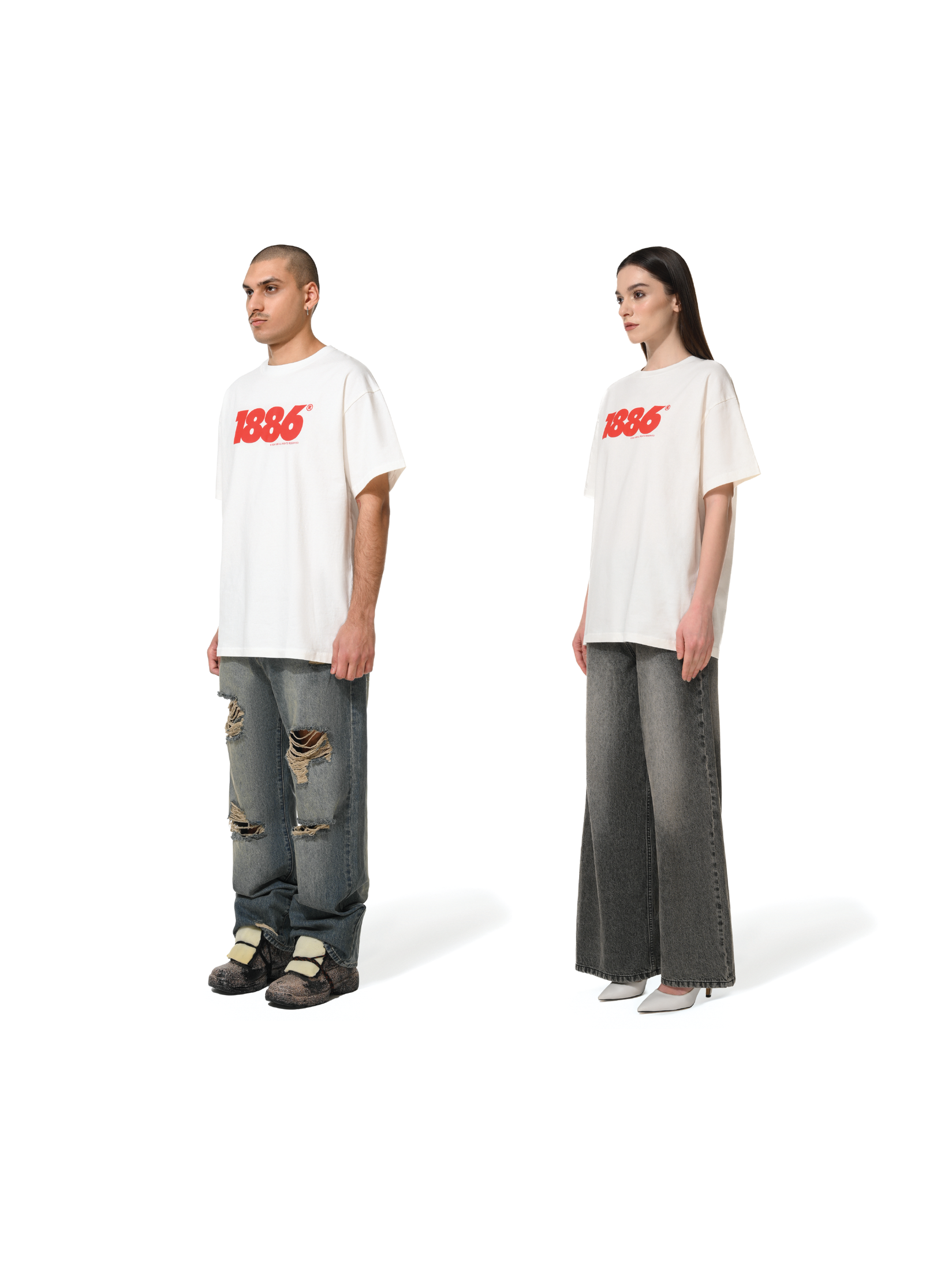 Red logo classic t-shirt