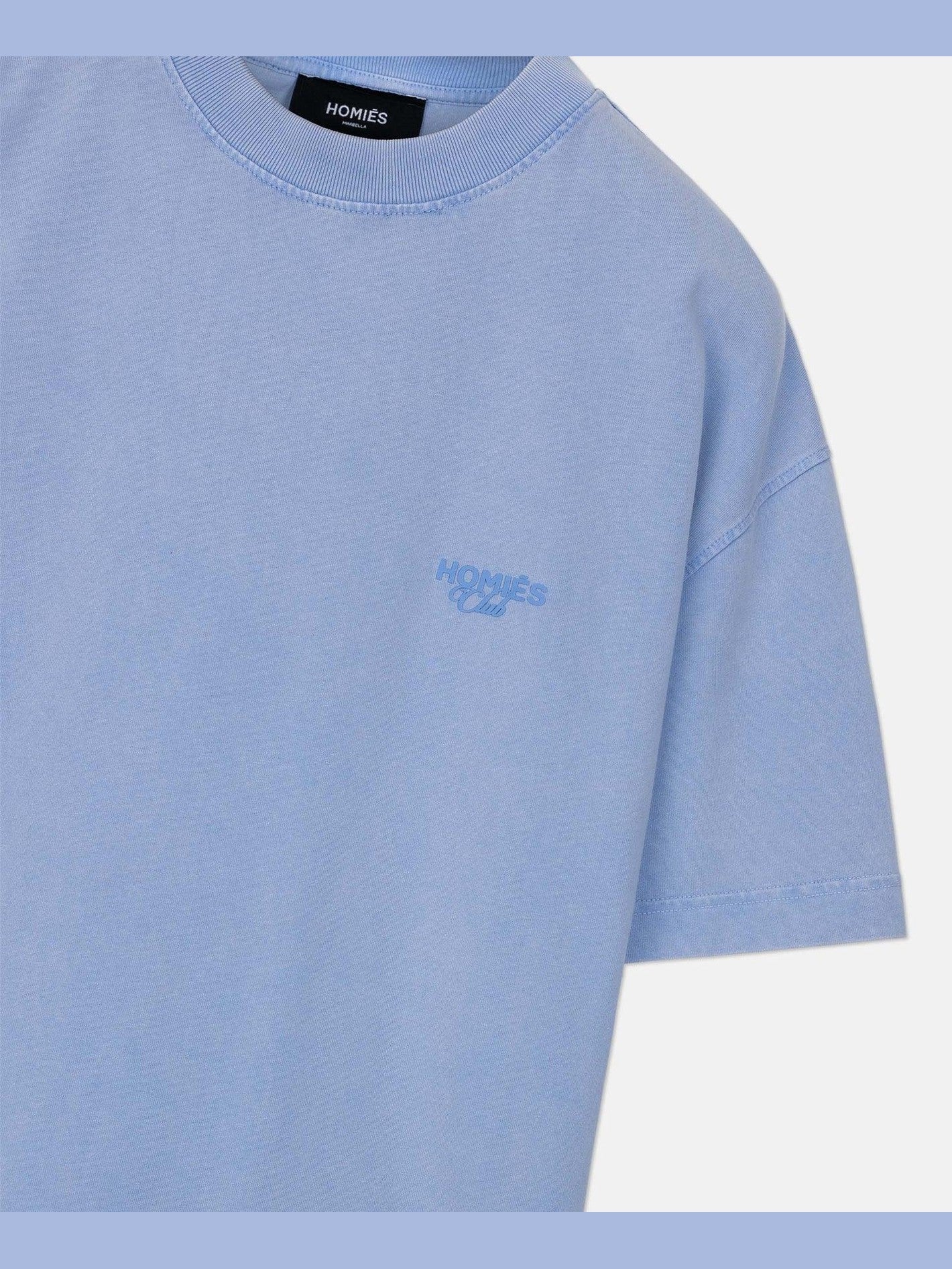 Homies club t-shirt vintage light blue