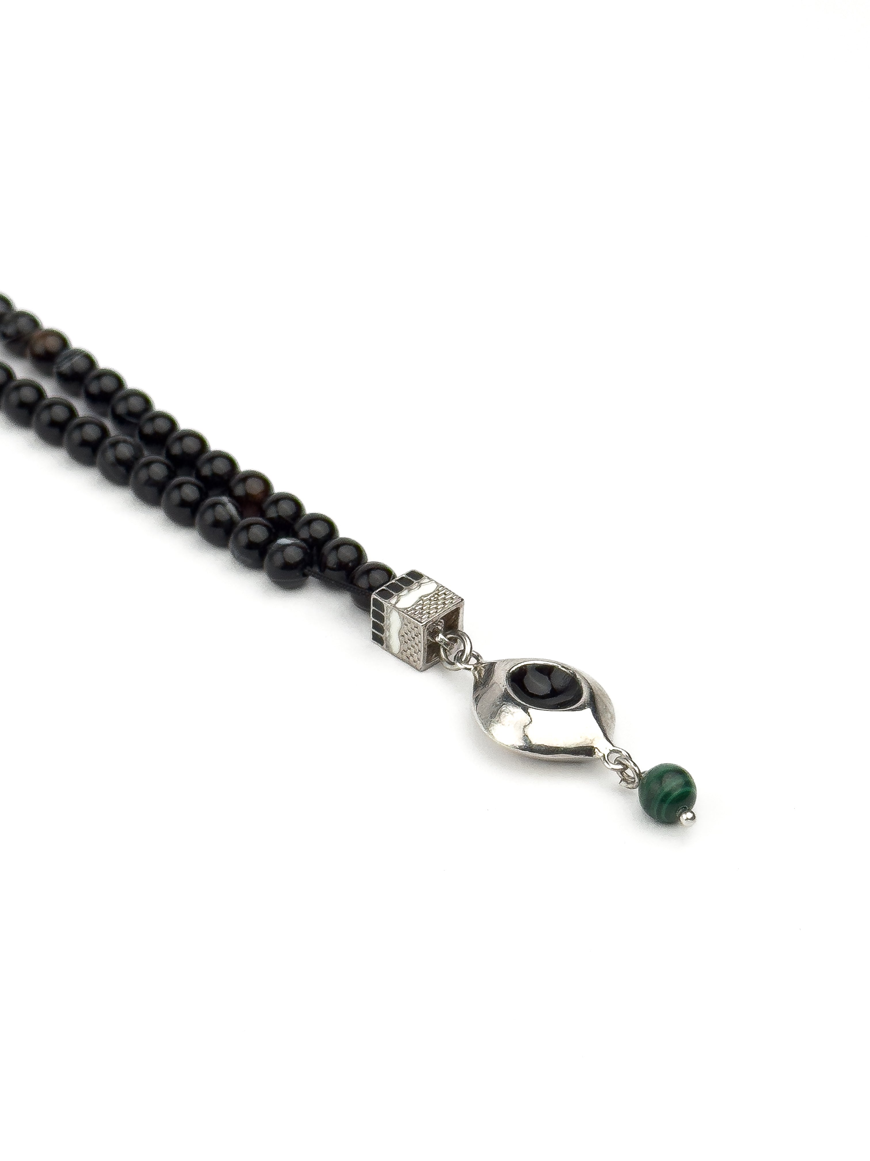 مسبحة مكة بالفضة مصنوعة يدويًا