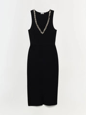 Odetta l/s midi dress