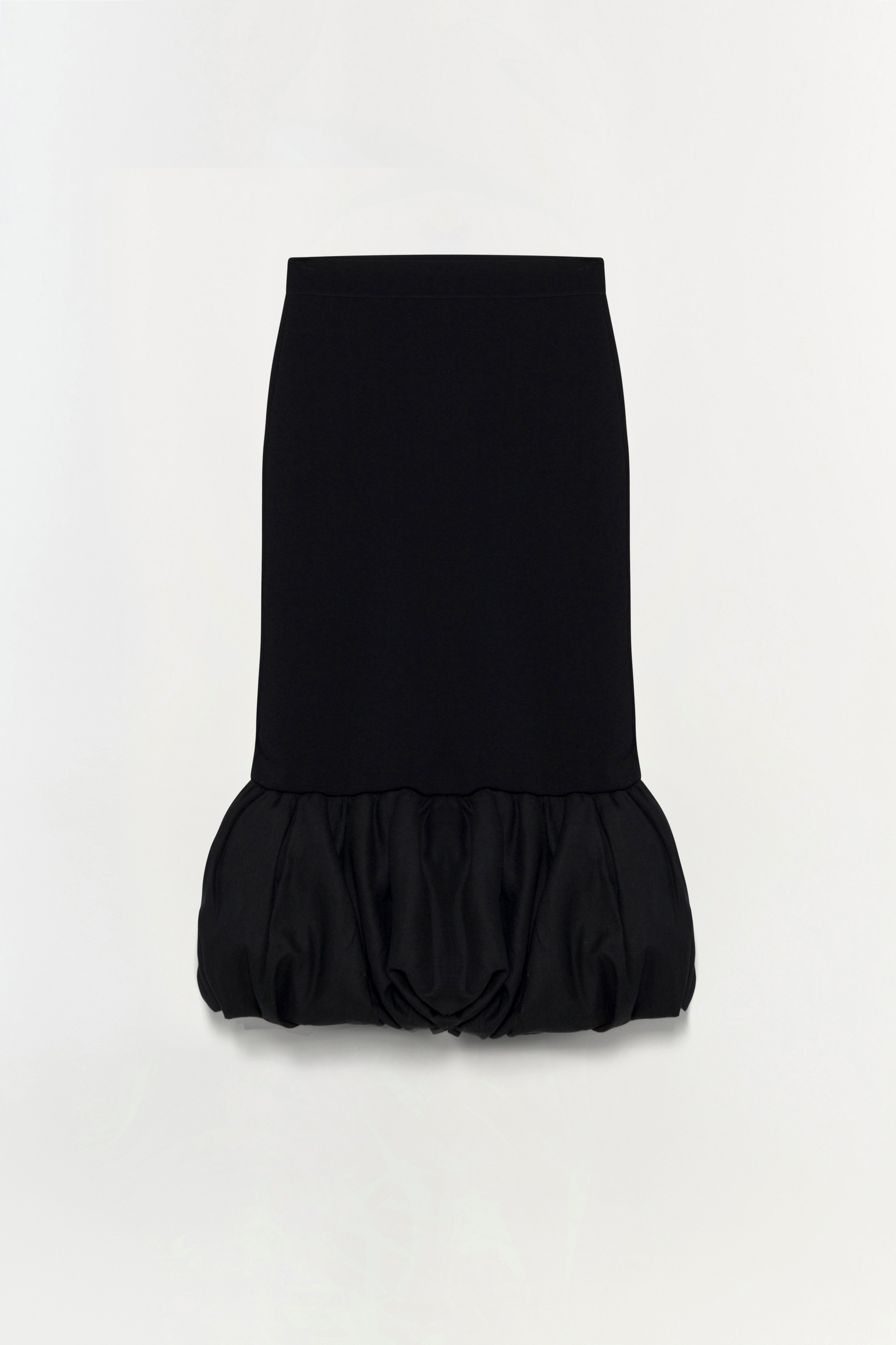 Camille Linen Knit Midi Skirt