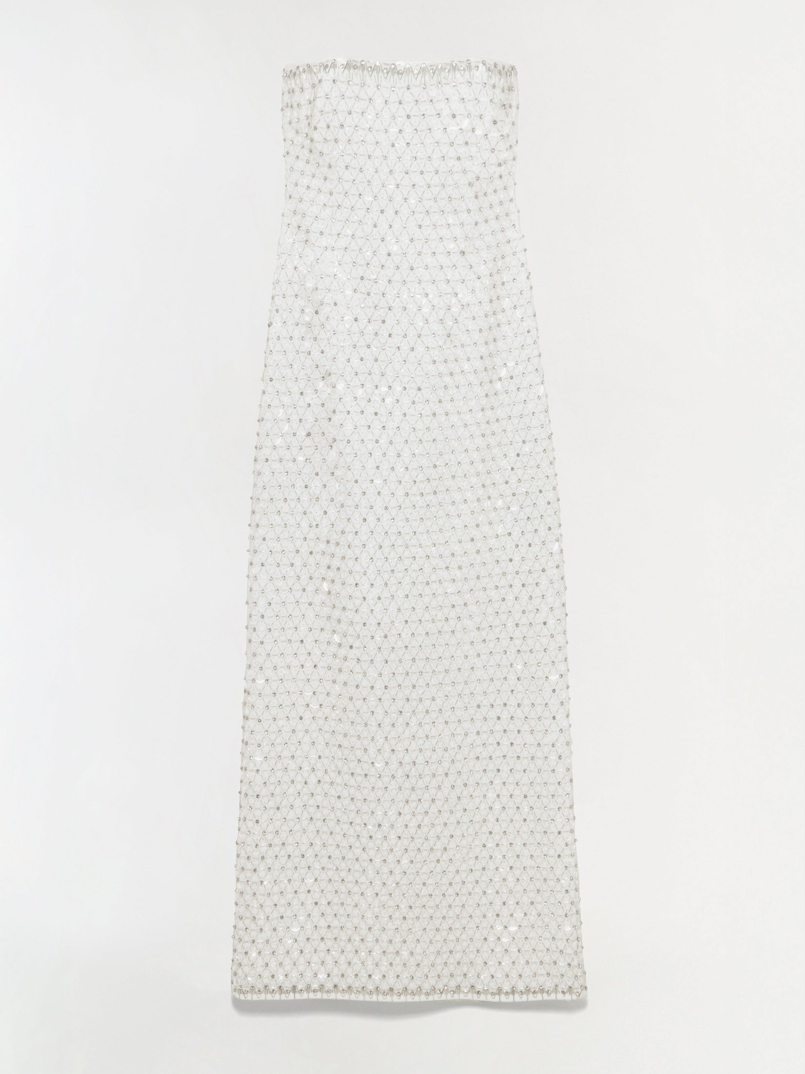 Vanessa embellished bustier midi dress
