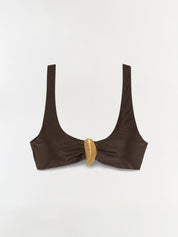 Veyra shell bikini top