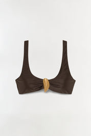 Veyra shell bikini top