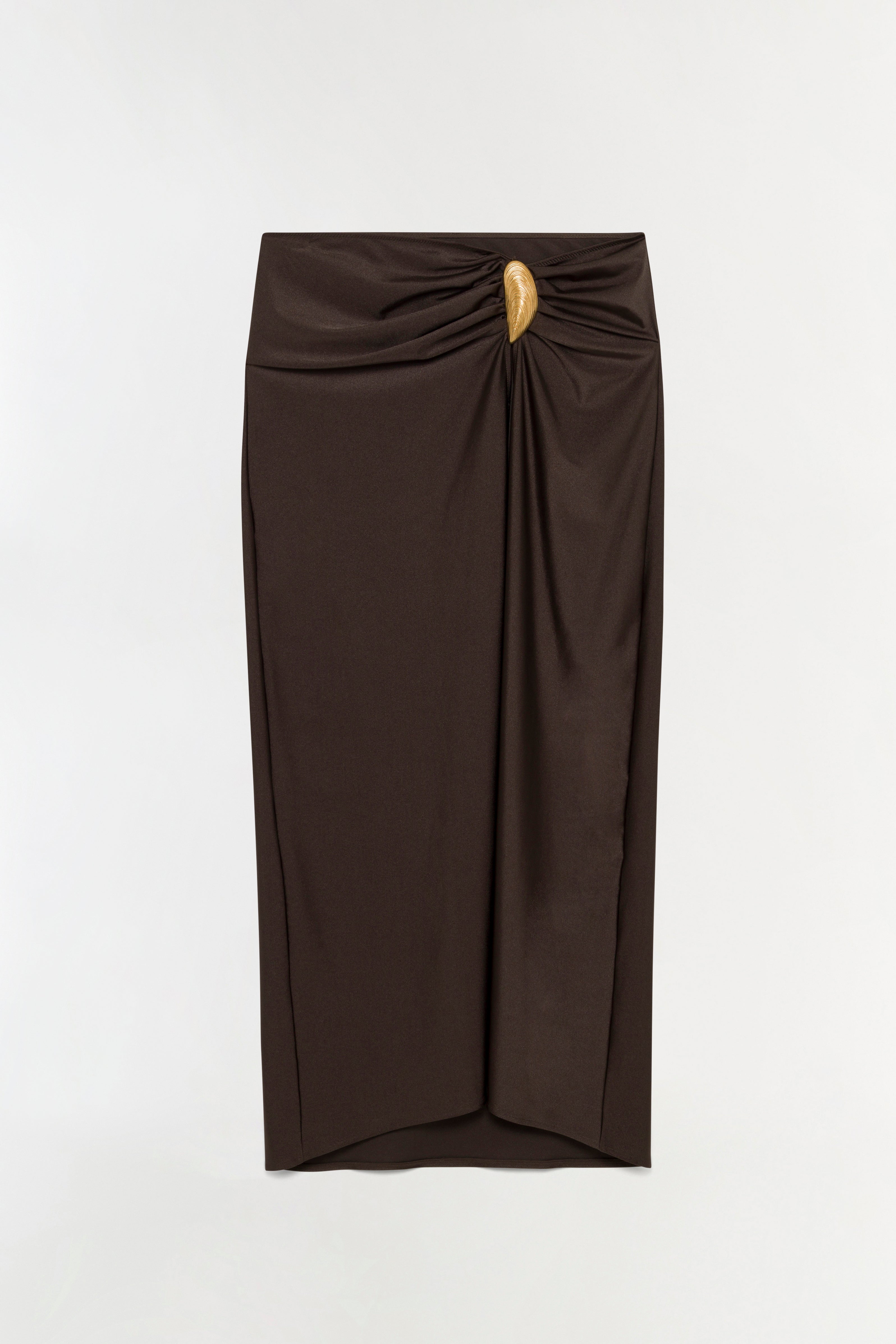 Eiana shell midi skirt