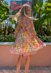 فستان ليا المطرز 