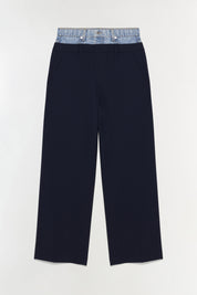 OPHELIA DOUBLE WAISTBAND COMBO PANT