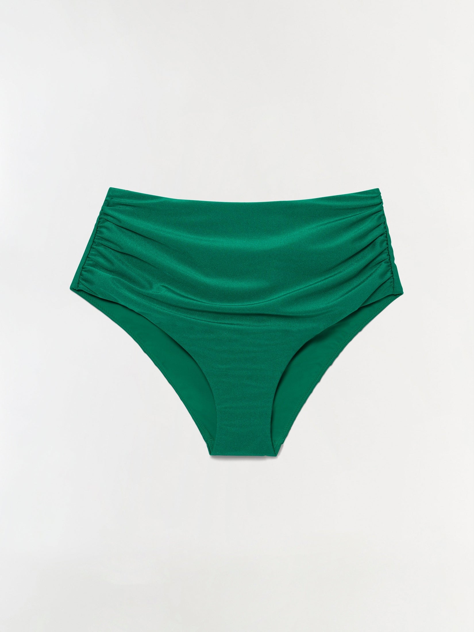 Teya high waisted ruched bikini bottom