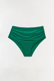 Teya high waisted ruched bikini bottom