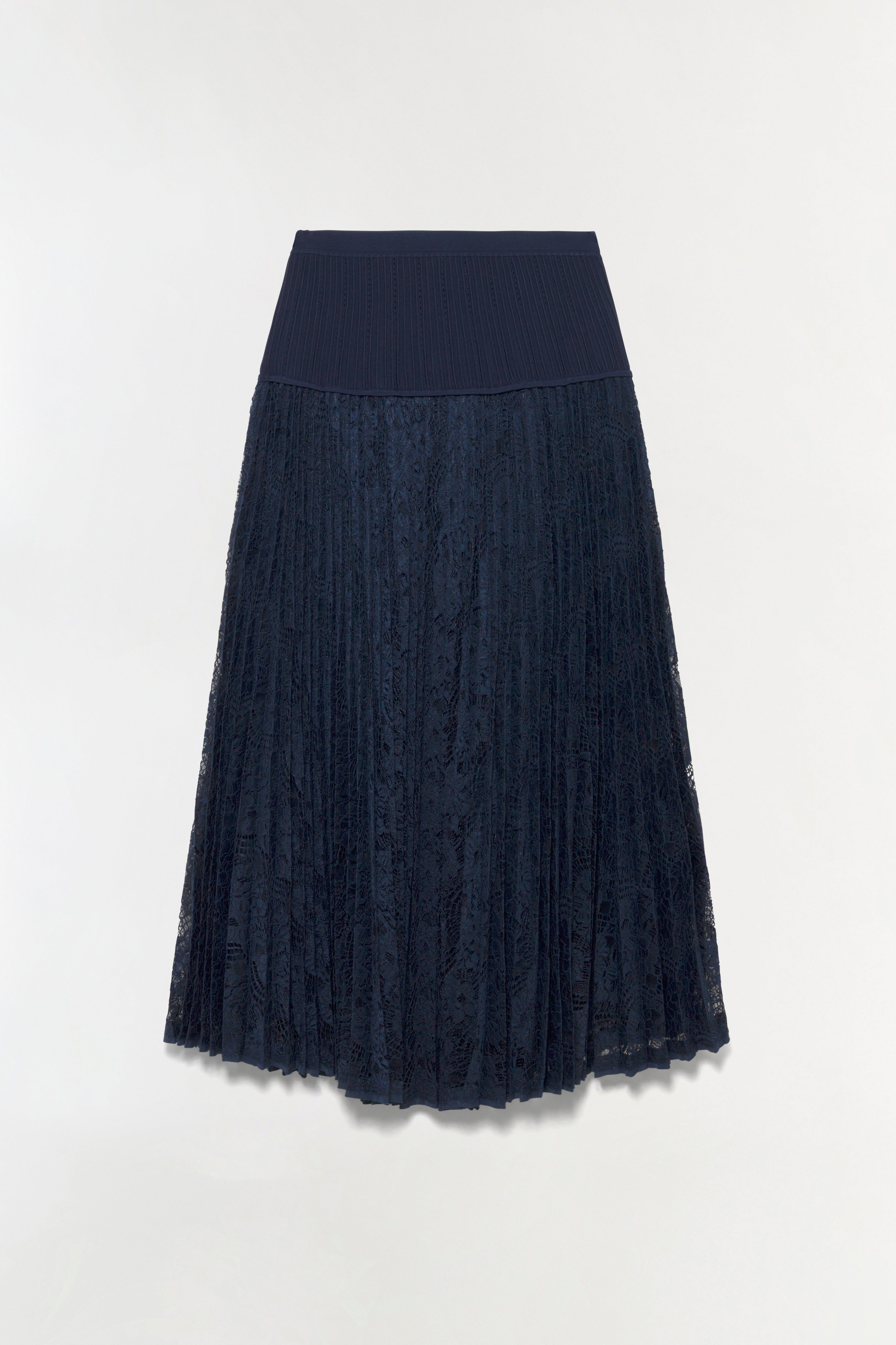Verona lace midi skirt