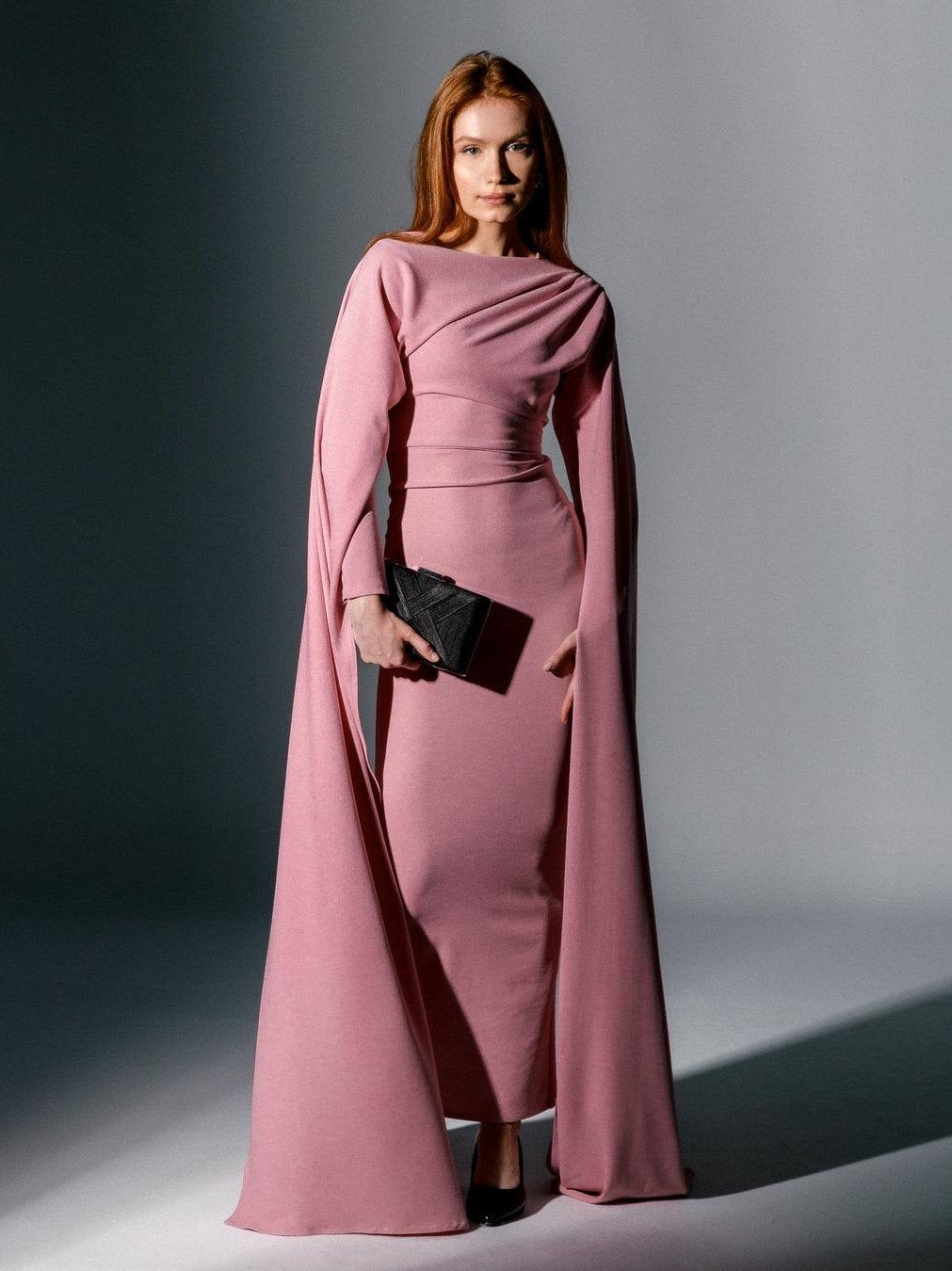Eliana cape dress