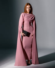 ELIANA CAPE DRESS