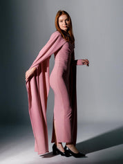Eliana cape dress